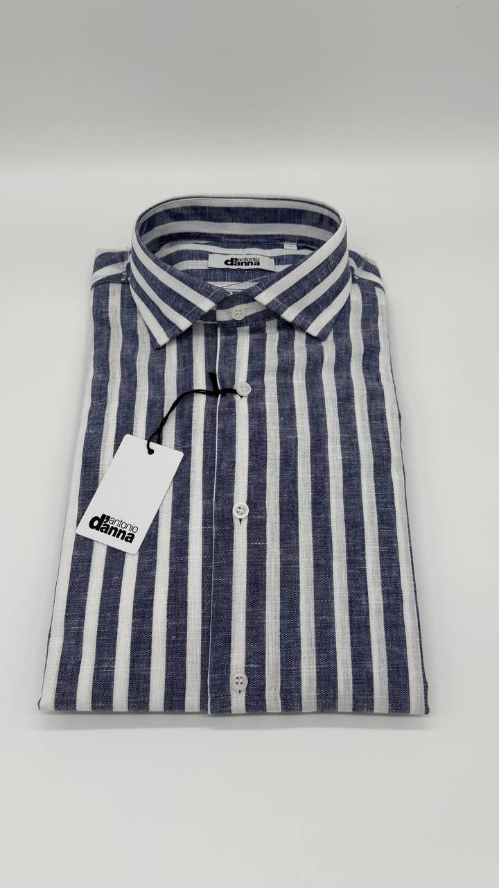 Antonio D'anna - Camicia Riga Larga