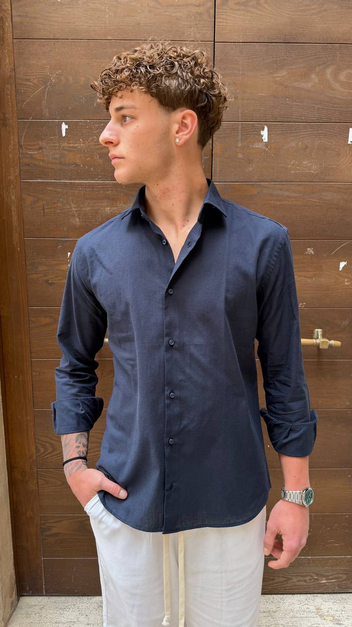 Antonio D'anna - Camicia Tinta Unita