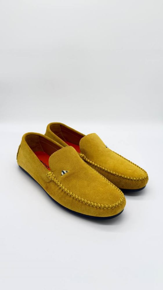 Antonio D'anna - Mocassino Pochette in Camoscio
