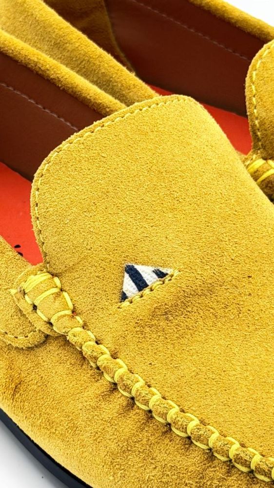 Antonio D'anna - Mocassino Pochette in Camoscio