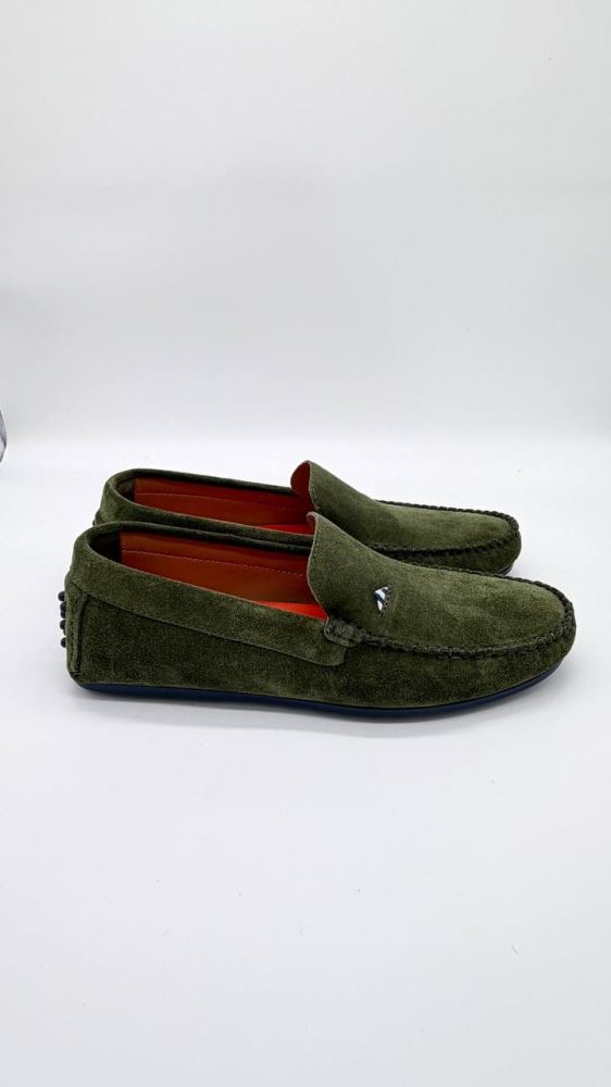 Antonio D'anna - Mocassino Pochette in Camoscio