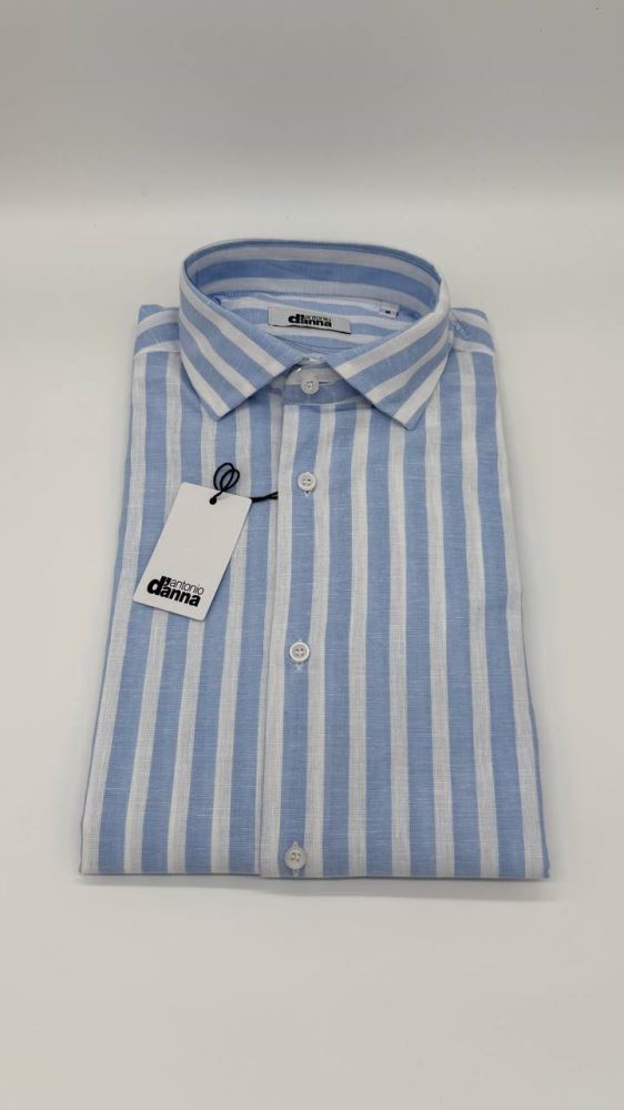 Antonio D'anna - Camicia Riga Larga