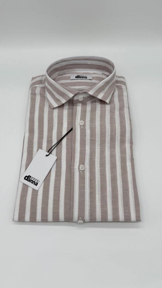 Antonio D'anna - Camicia Riga Larga