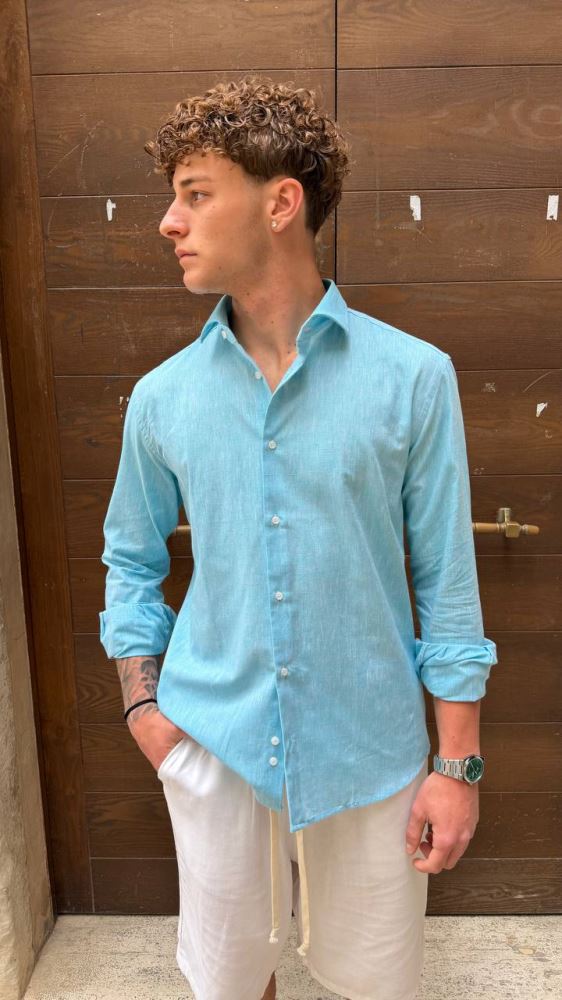 Antonio D'anna - Camicia Tinta Unita