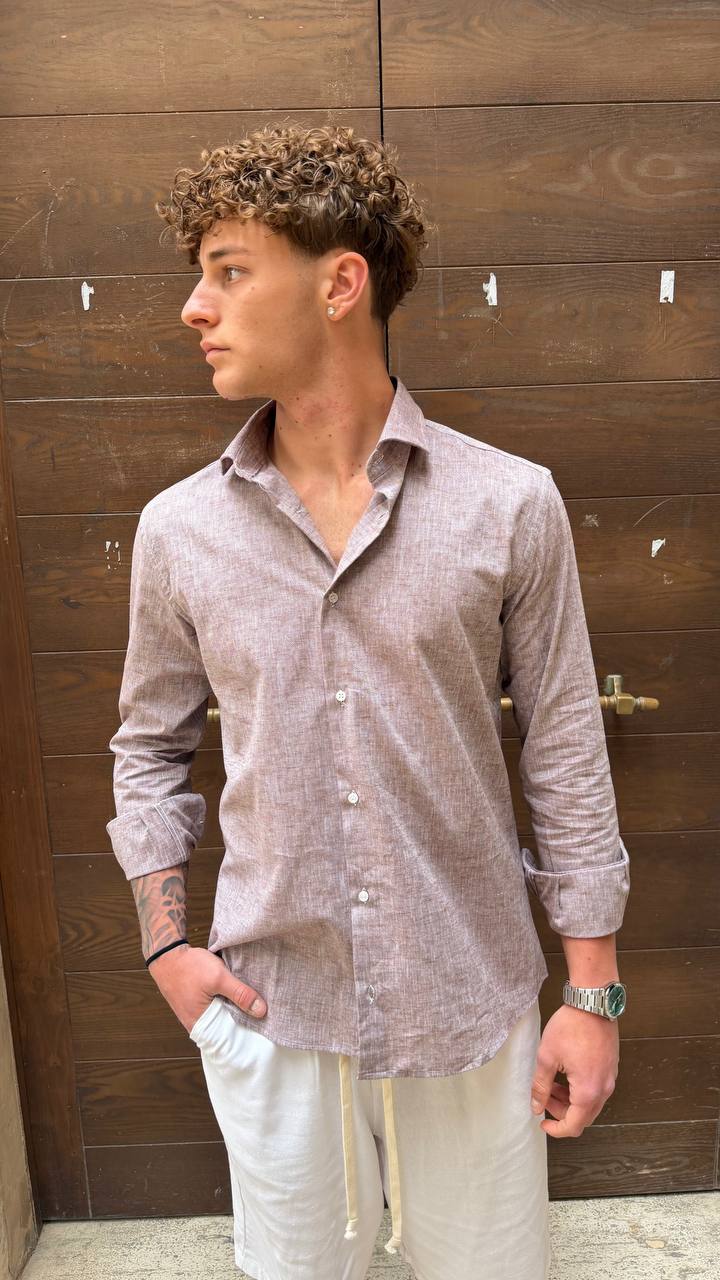 Antonio D'anna - Camicia Tinta Unita