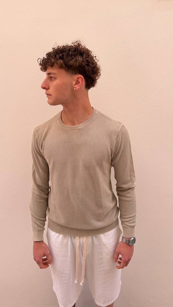 Antonio D'anna - Girocollo Wash manica lunga