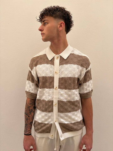 Antonio D'anna - Cardigan Rio - BEIGE