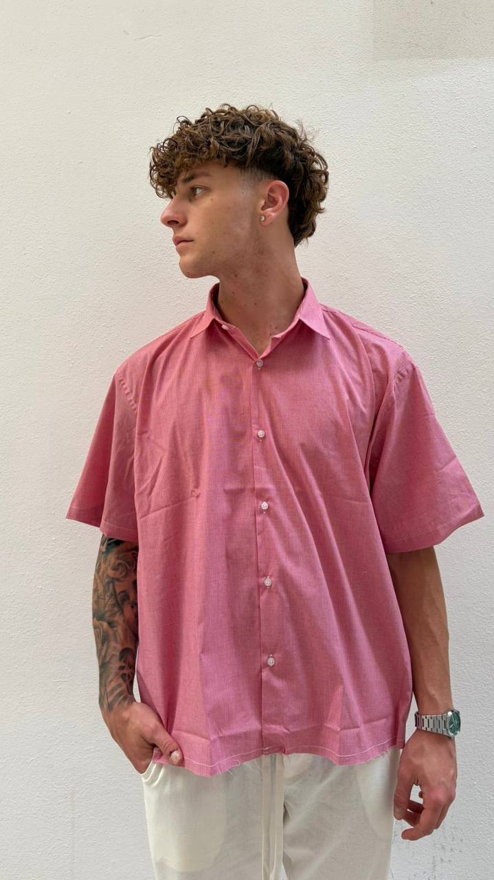 Antonio D'anna - Camicia Mezza Manica Over