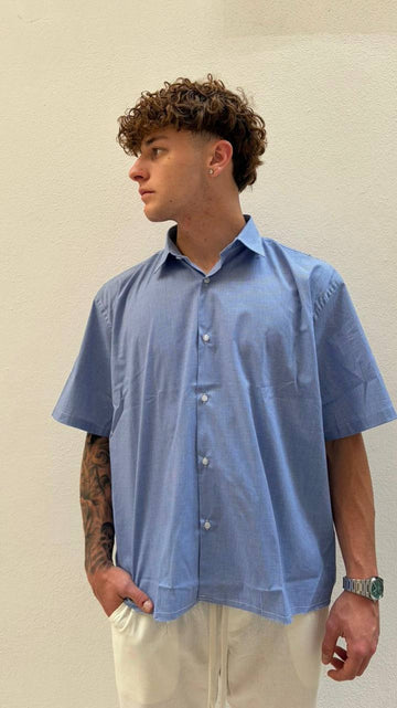 Antonio D'anna - Camicia Mezza Manica Over