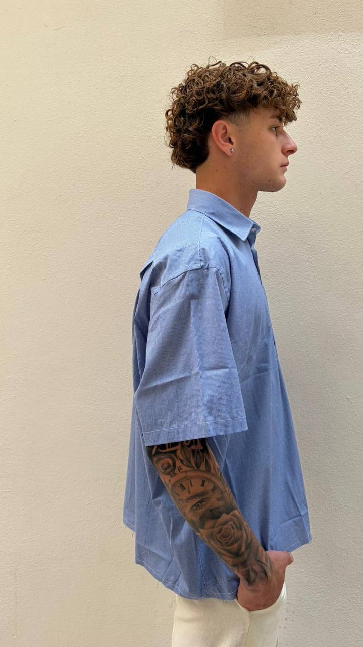 Antonio D'anna - Camicia Mezza Manica Over