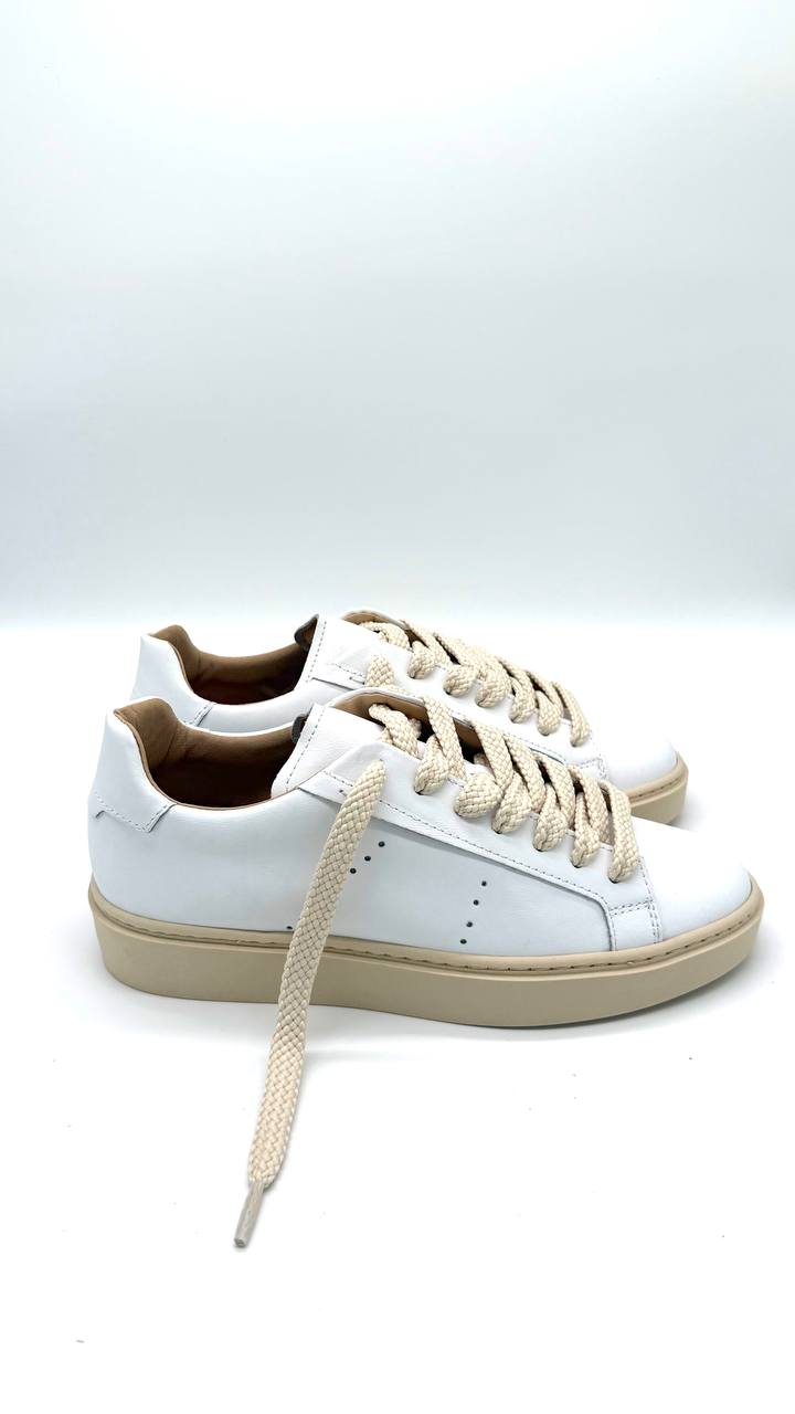 Antonio D'anna - Sun Sneakers Nappa  - BIANCO