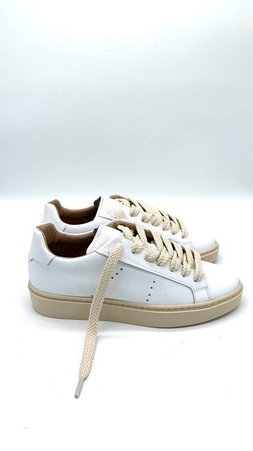 Antonio D'anna - Sun Sneakers Nappa  - BIANCO