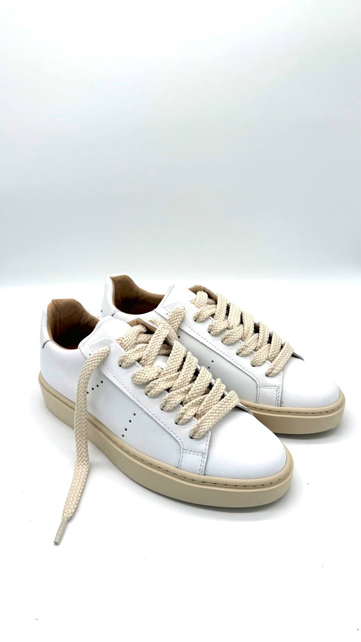 Antonio D'anna - Sun Sneakers Nappa  - BIANCO