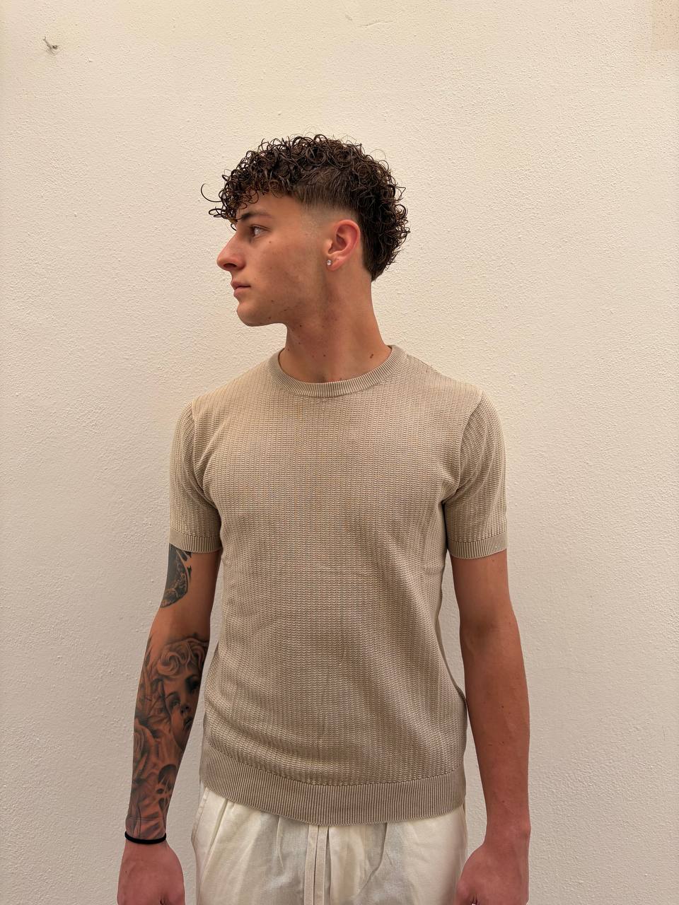 Antonio D'anna - Girocollo Wash Mezza Manica