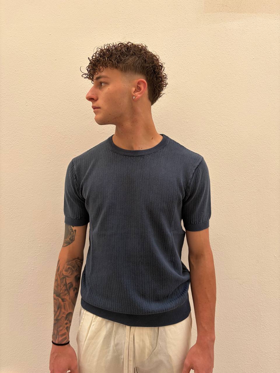 Antonio D'anna - Girocollo Wash Mezza Manica